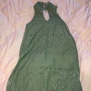 Lacy Green Dress